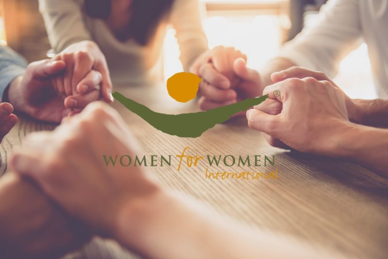 women holding hands