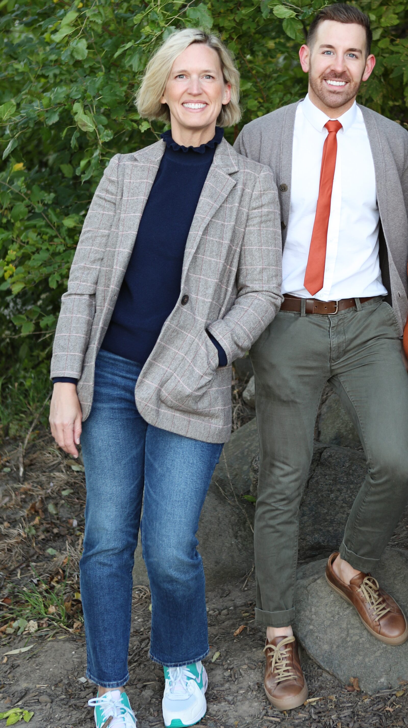 Doctor Andersen and Doctor Rehermann standing side-by-side.
